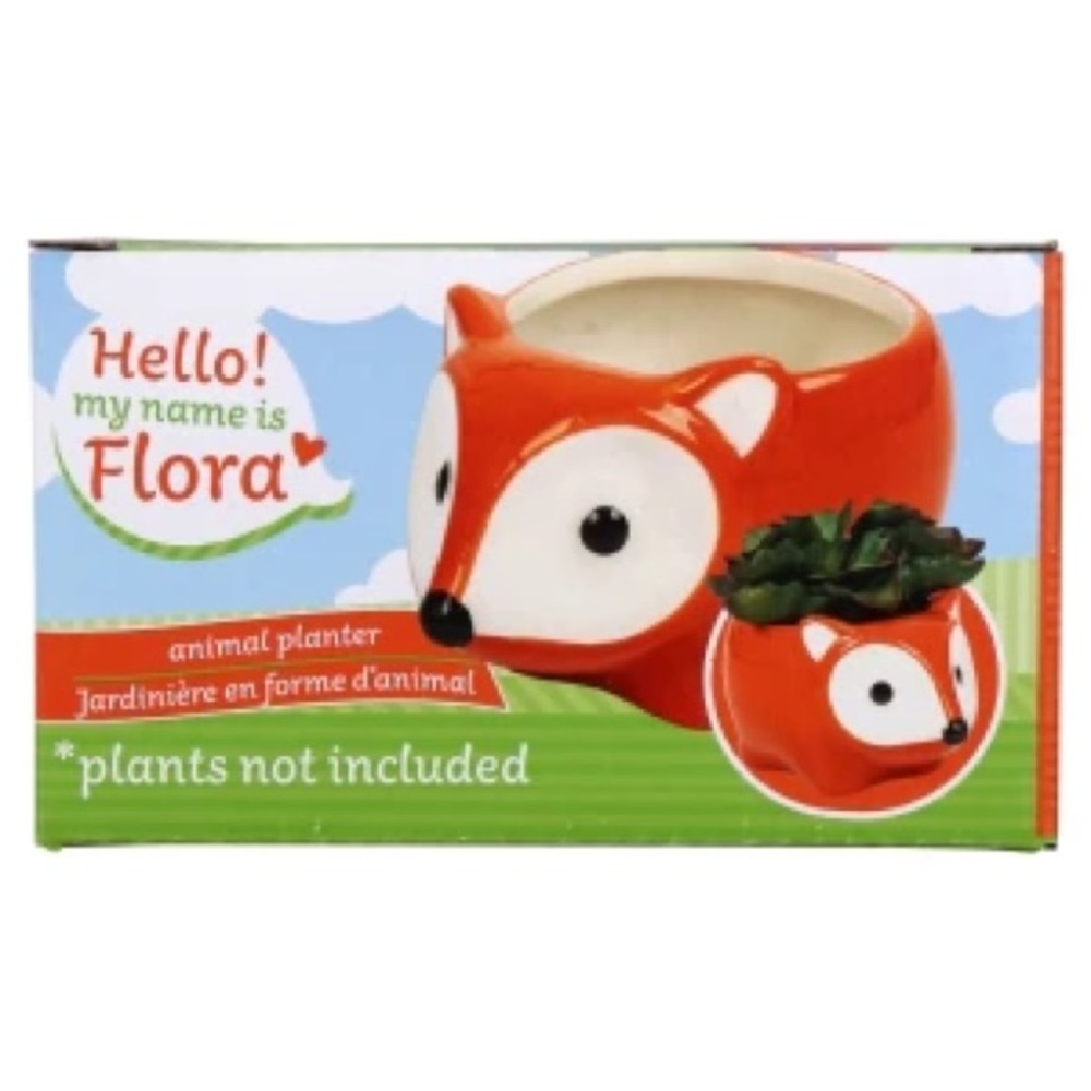 FOX ANIMAL PLANTER NWT - Picture 8 of 8